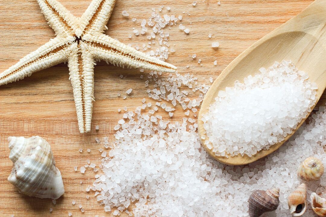fungus treatment with sea salt