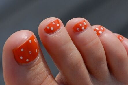well-groomed pedicure